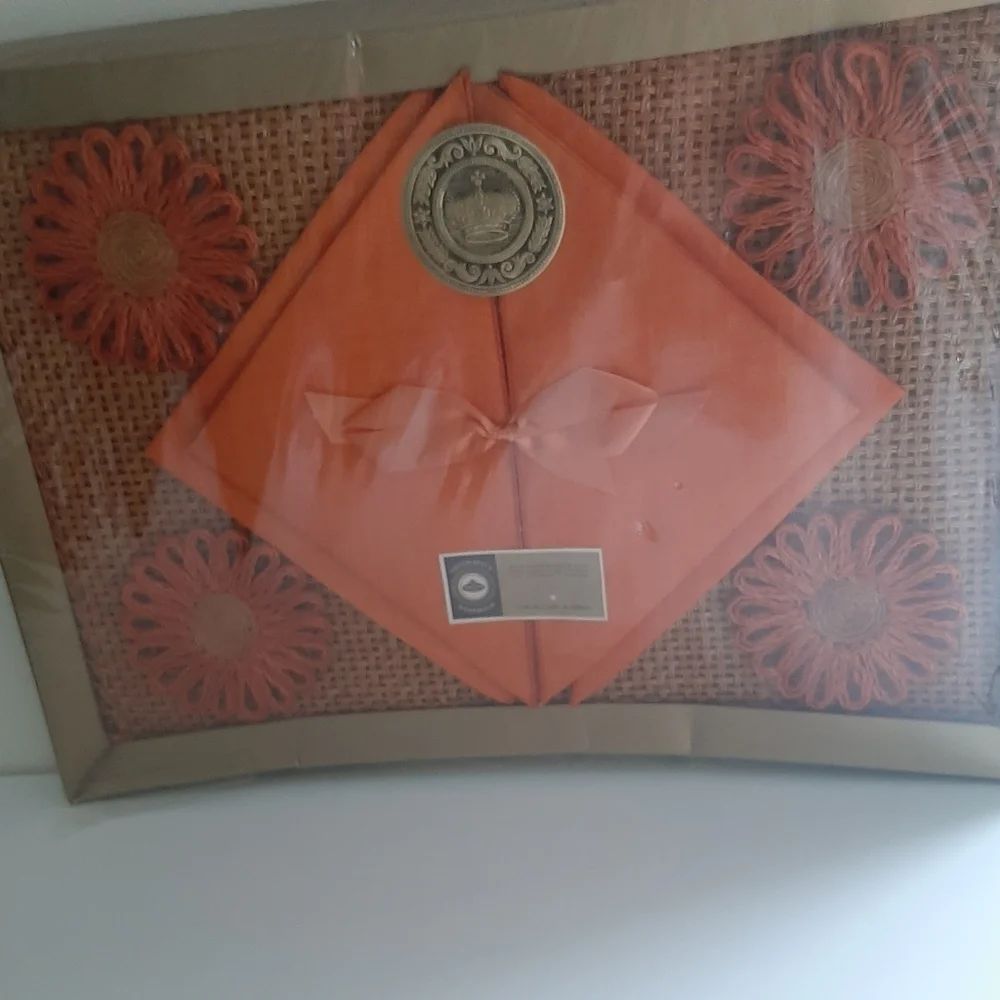 VINTAGE DEAD STOCK  PLACEMAT SET